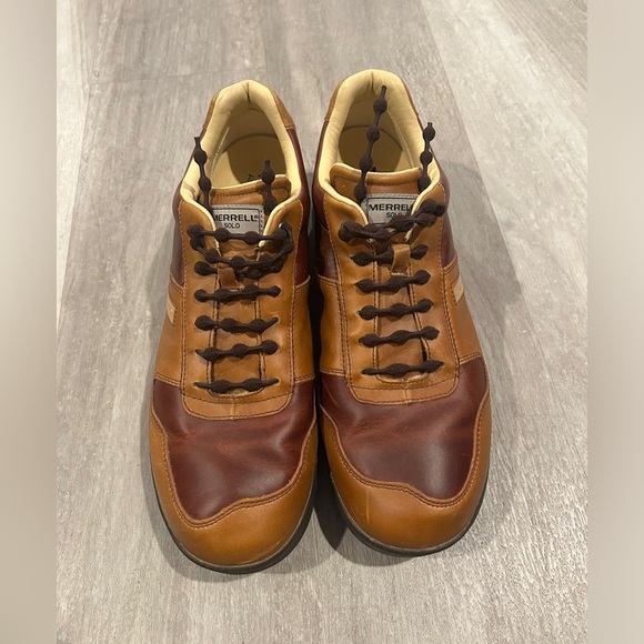 GUC Merrell Solo Luxe Leather Shoes Sz 12 - Picture 2 of 11